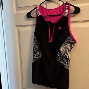 ZeroXposur Swimwear with Black and Pink Accents